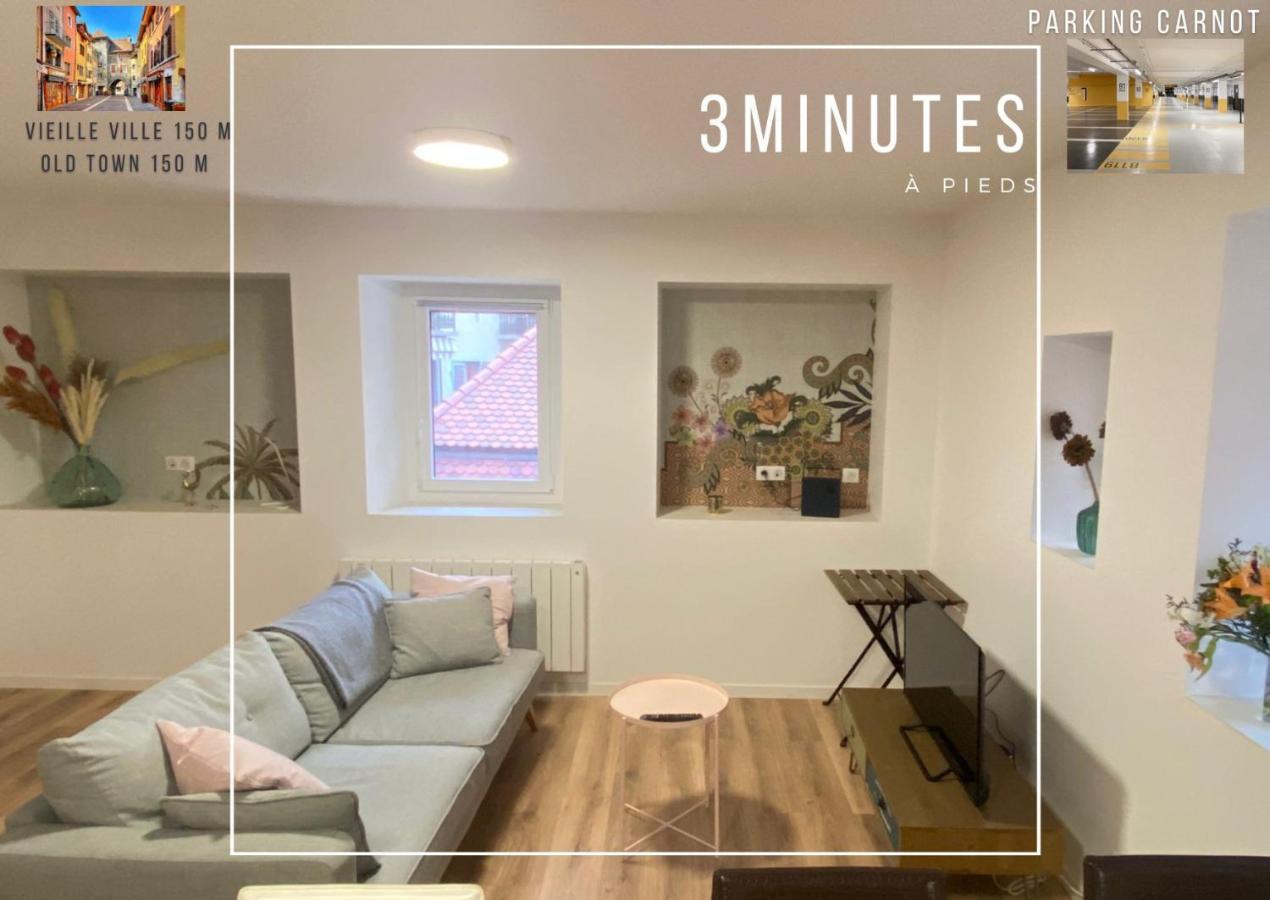 Rainbow, Rue Carnot Apartment Анси Екстериор снимка